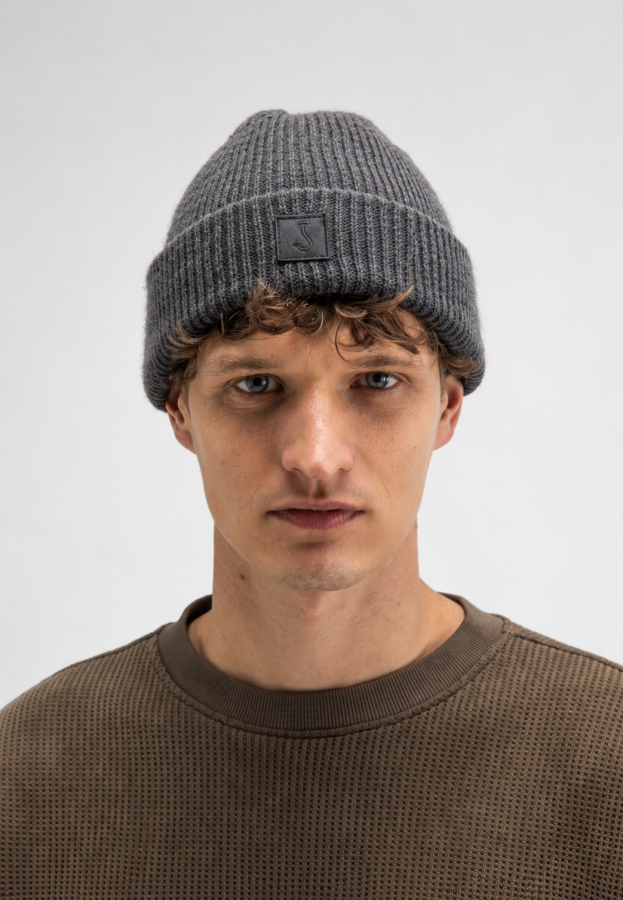 Afbeelding van Army Wool Hook Beanie - M2629004 Agathe Grey 9001 - Butcher of Blue